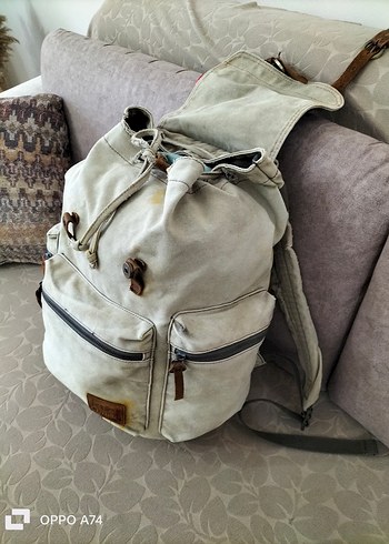 KANVAS kumaş tactica sırt l çanta - Görsel 5