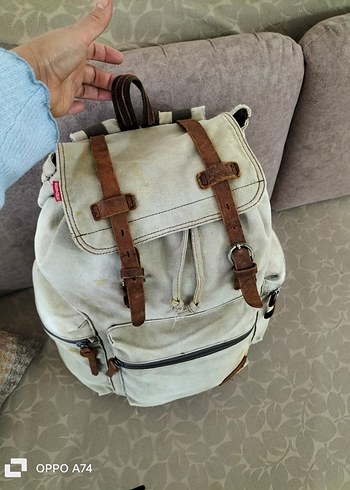 KANVAS kumaş tactica sırt l çanta - Görsel 7