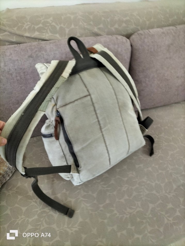 KANVAS kumaş tactica sırt l çanta - Görsel 2