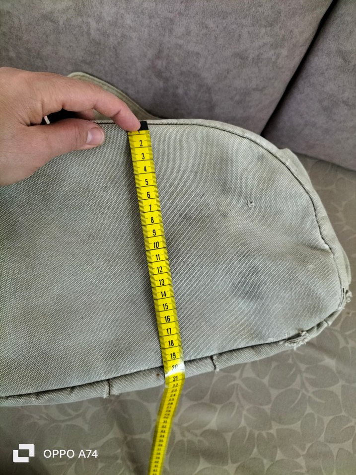 KANVAS kumaş tactica sırt l çanta - Görsel 3