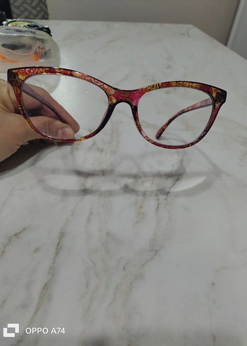 Şeffaf Renkli  Kadın Gözlüğü - Görsel 7