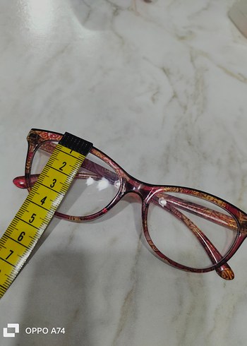 Şeffaf Renkli  Kadın Gözlüğü - Görsel 3