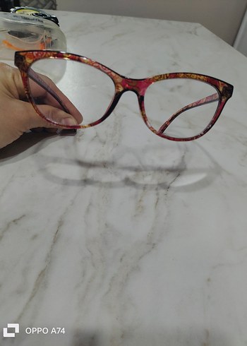 Şeffaf Renkli  Kadın Gözlüğü - Görsel 6
