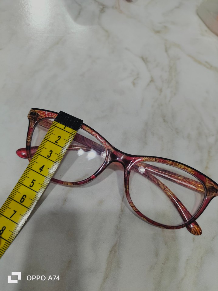 Şeffaf Renkli  Kadın Gözlüğü - Görsel 3