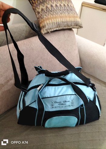 Turkuaz Desenli Bebek Çantası - Görsel 7