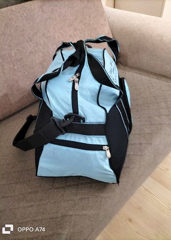 Turkuaz Desenli Bebek Çantası - Görsel 12