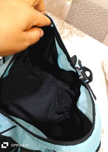 Turkuaz Desenli Bebek Çantası - Görsel 10