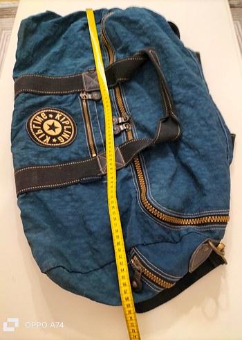 Beden mavi Renk Kipling Denim Spor Çantası