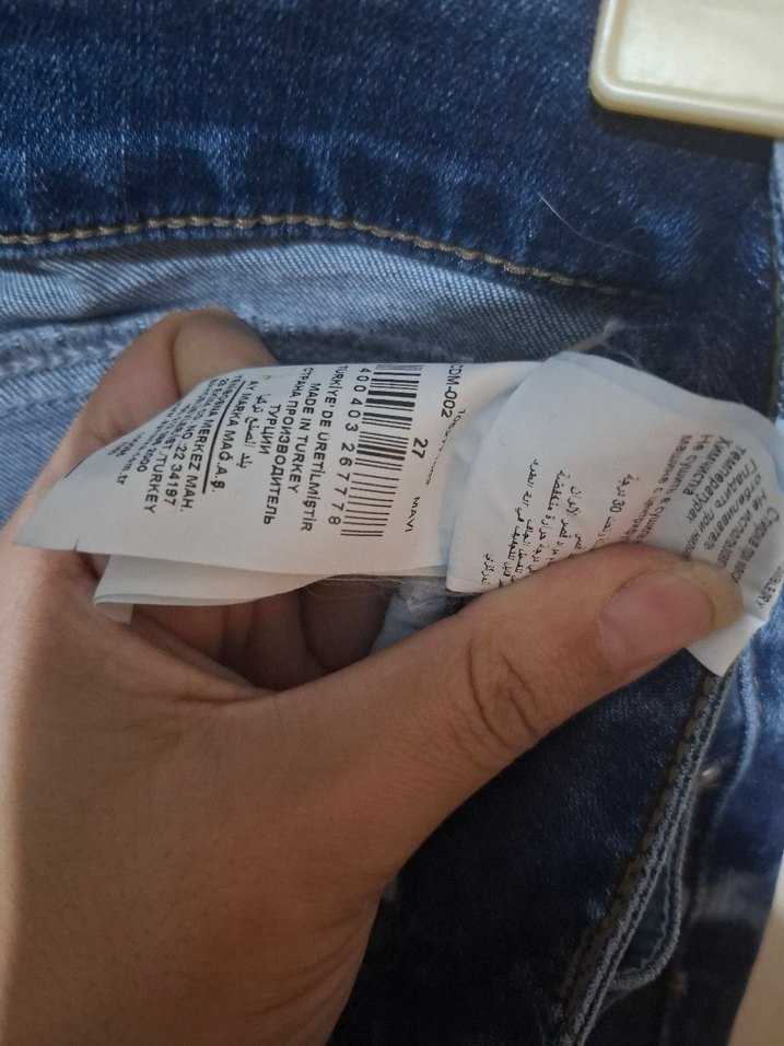 NetWork Kadın Lacivert Yırtık Detaylı Jean - Görsel 3