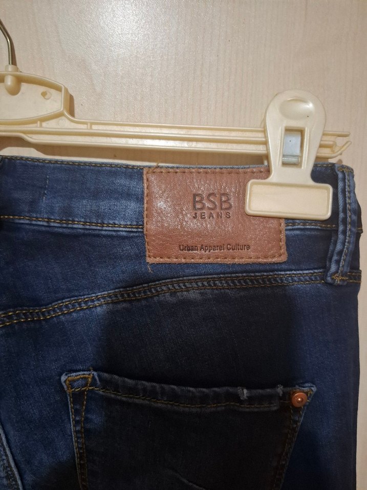 Kadın Mavi Regular Fit Denim Jean - Görsel 5