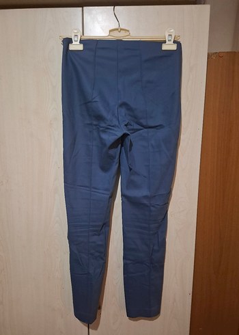 Kadın Lacivert Midi Denim Pantolon - Görsel 4