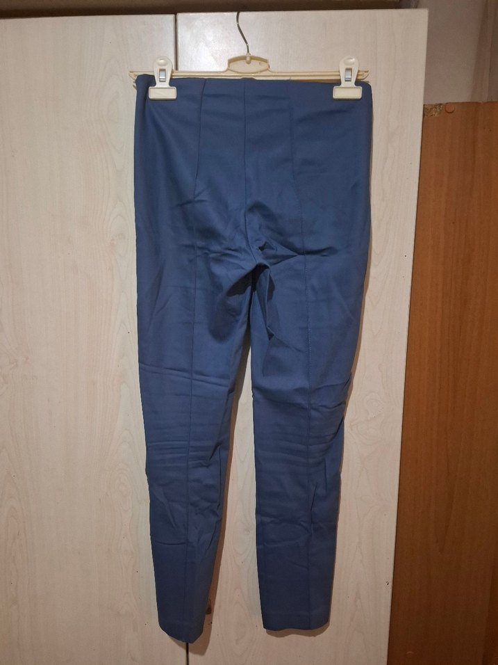 Kadın Lacivert Midi Denim Pantolon - Görsel 4