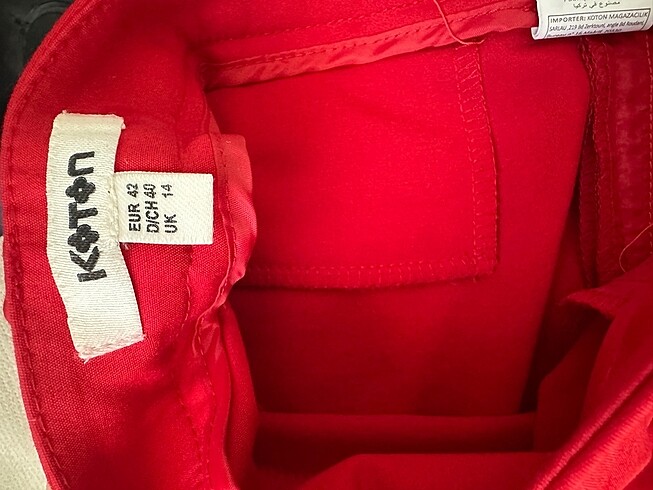 Koton tok kumaş pantolon - Görsel 5