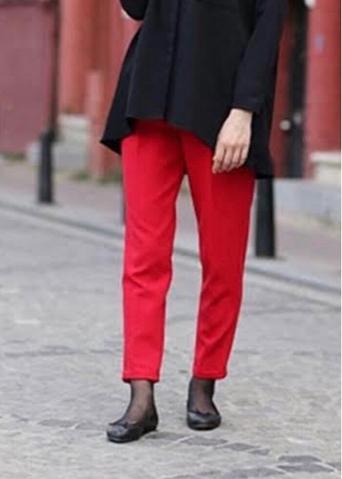 Koton tok kumaş pantolon - Görsel 3