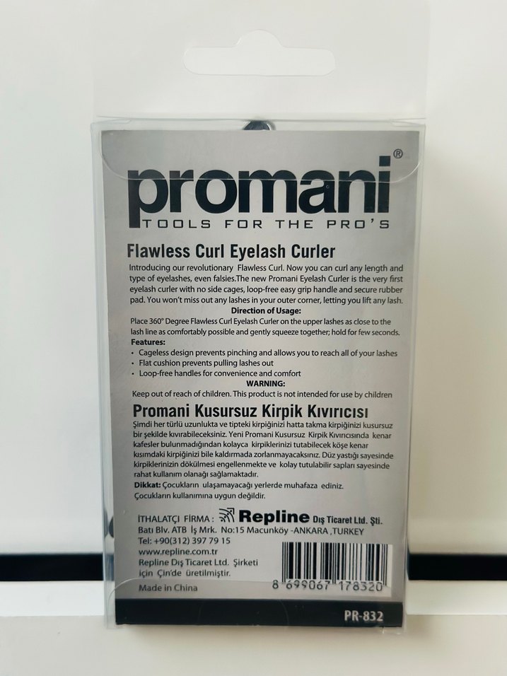 Siyah Kirpik Kıvırıcı - Görsel 3