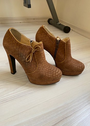 Nubuk Süet Kısa Bot - Görsel 3