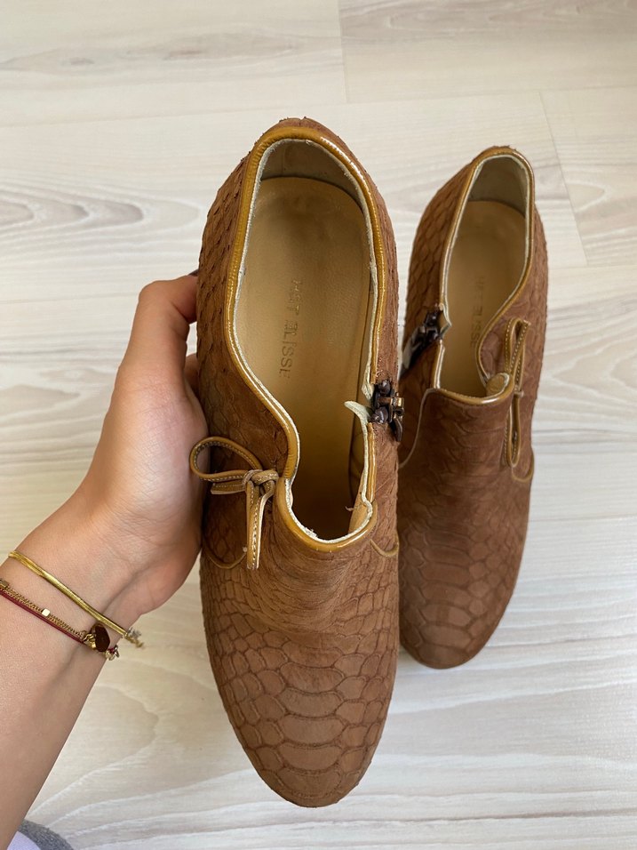 Nubuk Süet Kısa Bot - Görsel 5