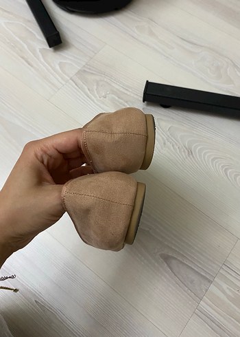 H&M Pudra Süet Babet