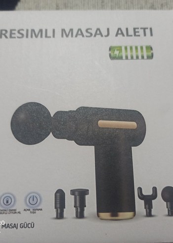 Ayarlanabilir Masaj Gücüne Sahip Siyah Masaj Aleti - Görsel 5