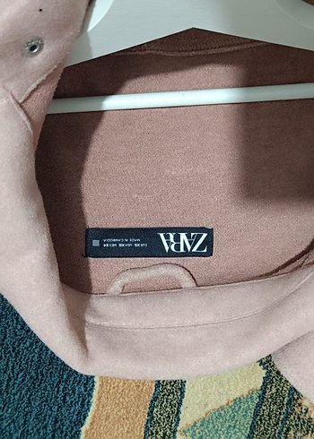 Pembe Oversize Midi Kadın Kaban - Görsel 5