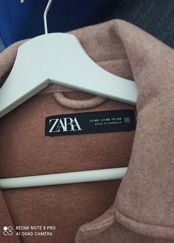 Pembe Oversize Midi Kadın Kaban - Görsel 4