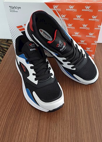 Diğer Renkli Baskılı Erkek Spor Ayakkabı Velcro ortepetik hafif taban