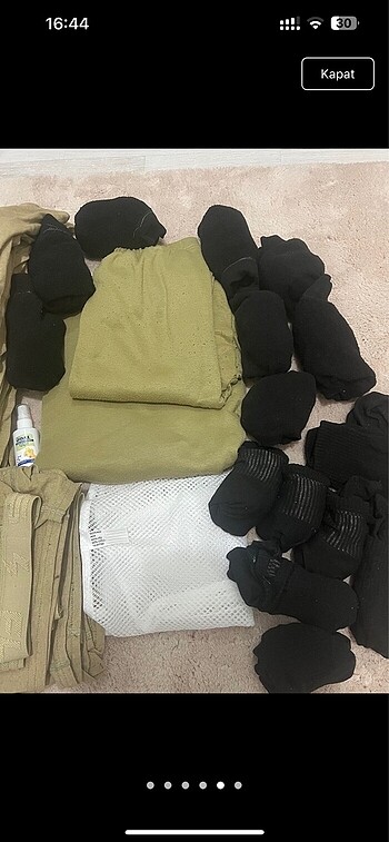 Bedelli asker kiti fanila - Görsel 5