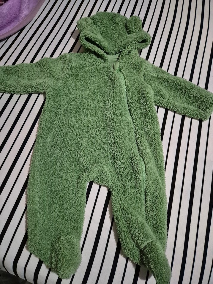 Yeşil astronot mont - Görsel 4