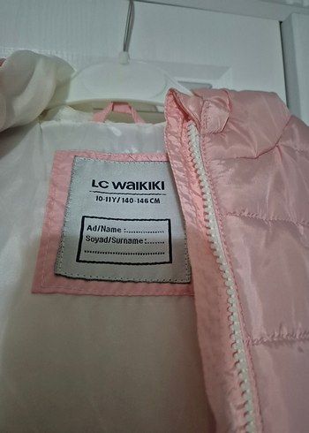 Kız Çocuk Pembe Fermuarlı Yelek - Görsel 3