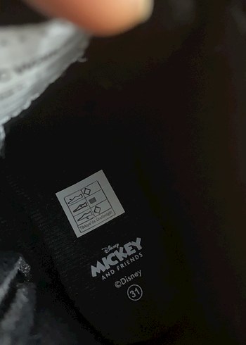 Kız Çocuk Siyah Minnie Baskılı Bot - Görsel 3