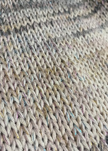 Bohem Gri Kadın Triko Hırka - Görsel 10