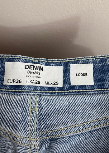 Sokak Stili Erkek Bol Kesim Denim Pantolon - Görsel 4