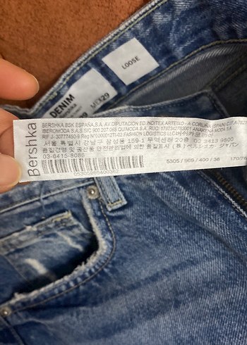 Sokak Stili Erkek Bol Kesim Denim Pantolon - Görsel 5