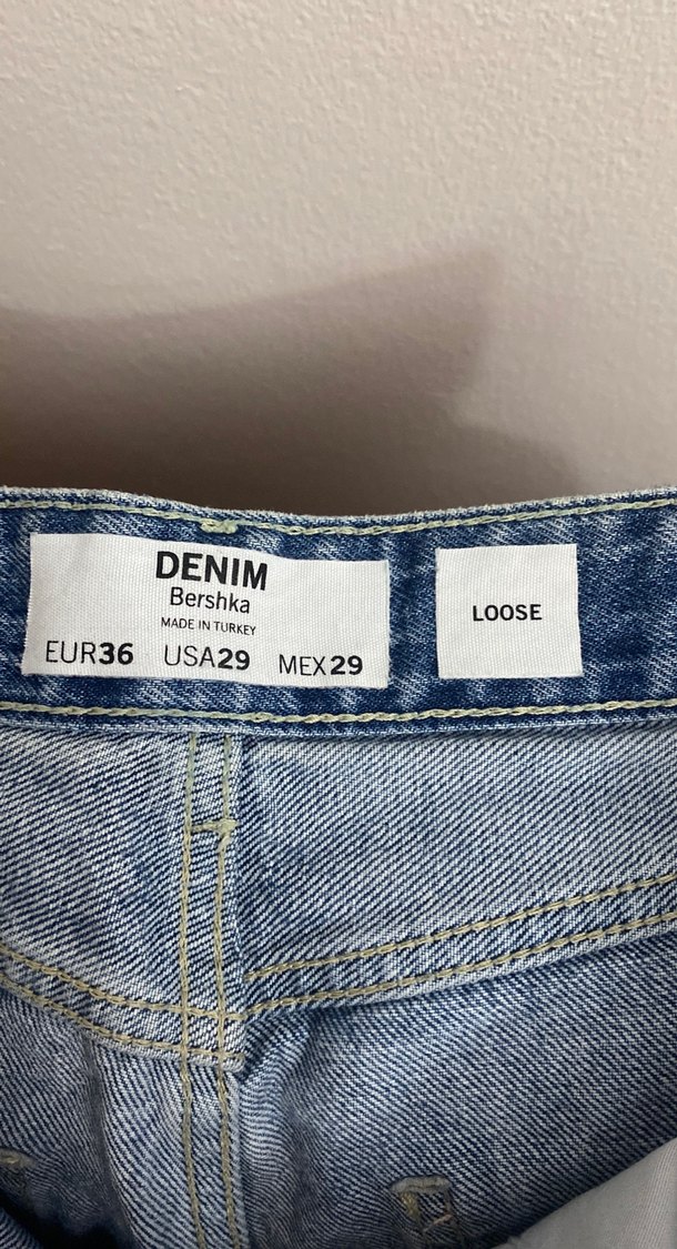 Sokak Stili Erkek Bol Kesim Denim Pantolon - Görsel 4