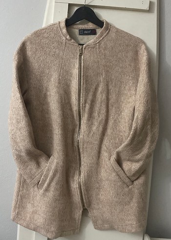 Örgü Kadın Ceket, Rahat Kesim, Uzun Kollu - Görsel 2