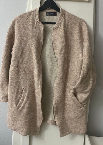 Örgü Kadın Ceket, Rahat Kesim, Uzun Kollu - Görsel 5