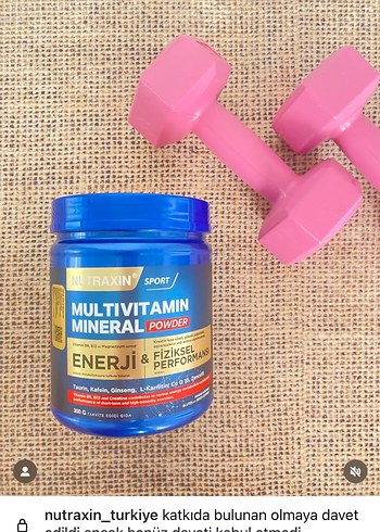 Nutraxin Multivitamin Mineral Tozu