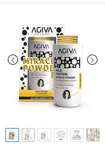 Agiva Protein Süt Saç Güçlendirici Toz - Görsel 2
