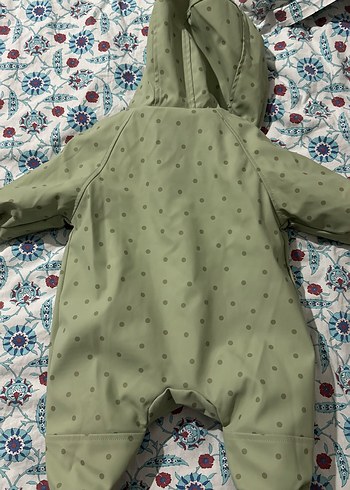 Yeşil Kız Bebek Polar Astronot Tulum - Görsel 2