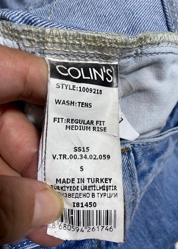 s Beden mavi Renk Mavi Denim Loose