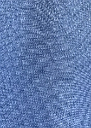 xl Beden Mavi Mini Denim Kadın Kumaş Pantolon