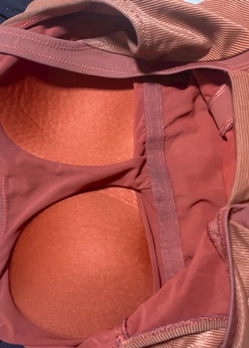 Kırmızı Çizgili İnce Askılı Kadın Mayo - Görsel 5