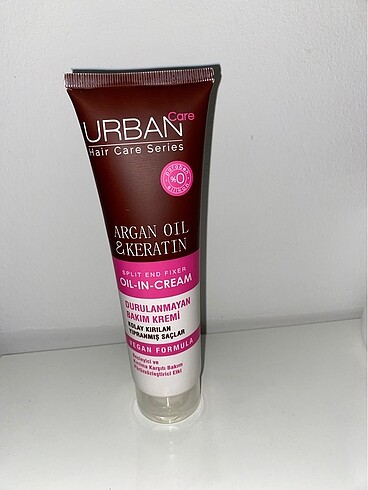 Urban care Durulanmayan Bakım Kremi Argan Oil&Keratin