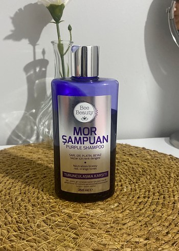 Mor şampuan