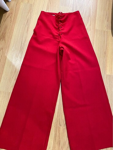 Bağcıklı pantolon