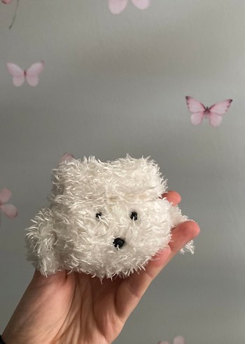 Pembe el fanı, Airpods kılıfı - Görsel 4