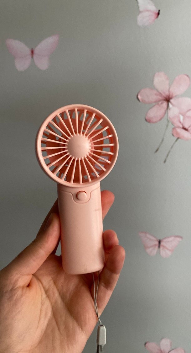 Pembe el fanı, Airpods kılıfı - Görsel 2