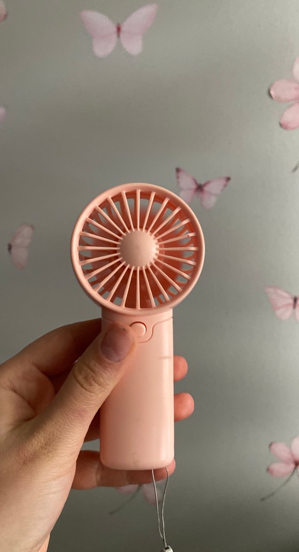 Pembe el fanı, Airpods kılıfı - Görsel 5