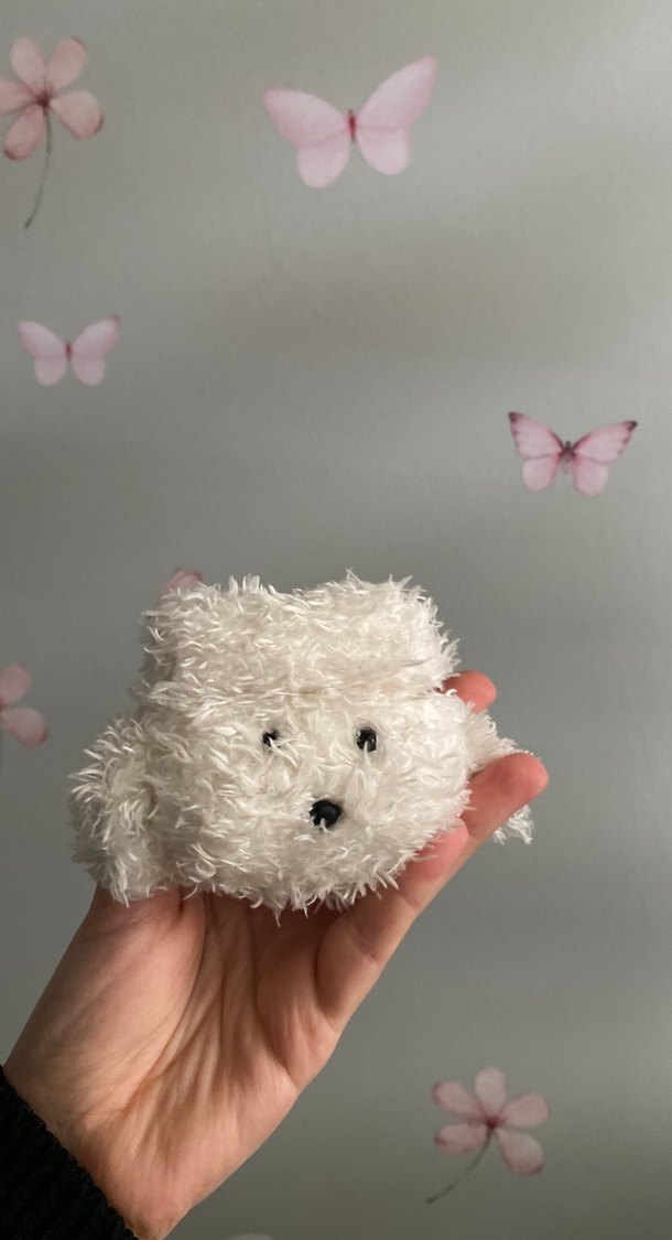 Pembe el fanı, Airpods kılıfı - Görsel 4