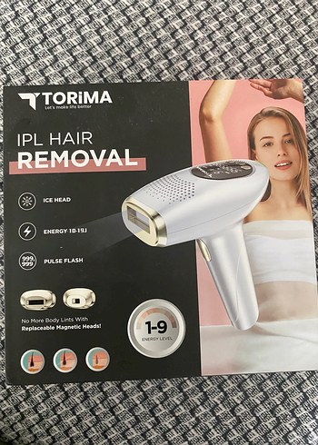Torima IPL Lazer Epilasyon Cihazı Beyaz